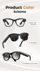 Gafas Inteligentes M02 Ultra AI Cámara HD 4K Gafas de Sol WIFI BT Llamada Grabación de Audio Traducción Wearable Inteligente Estuche de Carga Portátil