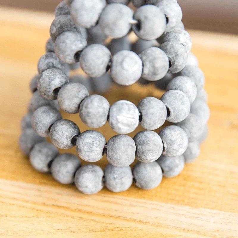 Weihnachtsbaumschmuck, kreativer nordischer Weihnachtsbaum aus Holz, kleine Ornamente für den Schreibtisch