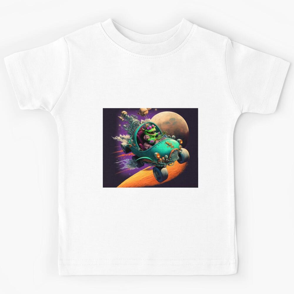 Alien Space Roadster Kids T-Shirt 120