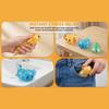 3 Stück Salamander-Kacke Quetschspielzeug Stressabbau Glitzernde Salamander-Kacke Stressball Sensorisches Spielzeug Dekompression Fidget Spielzeug Partygeschenke
