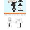 DC12V Yacht Aerator Bait Pump Livewell DC Submersible Pump for Lures, Sea Fishing, Boat Fishing, Etc.Boat Water Pump