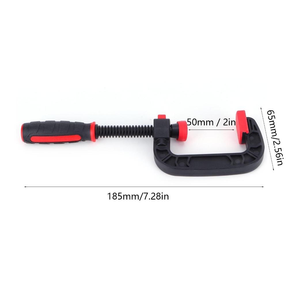Adjustable G Clamp Plastic Woodworking Clamp Strong Quick Release Clamp Woodworking