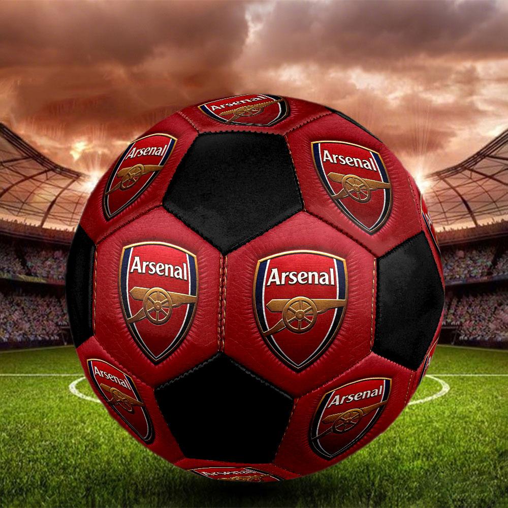 1pc The Arsenal Football Club Soccer Ball Size 5 Indoor Soccer Ball Fashion Colorful Backyard Game - Great For Sports Fans Gift HE119