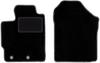 Tapetes dianteiros pretos para: Minivan Toyota Verso-S (2010-2015)