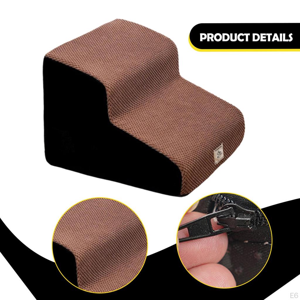 2-stopniowe schody dla psa Rampa dla zwierząt wygodna, wielofunkcyjna, łagodny spadek, drabinka dla szczeniaka małych zwierząt