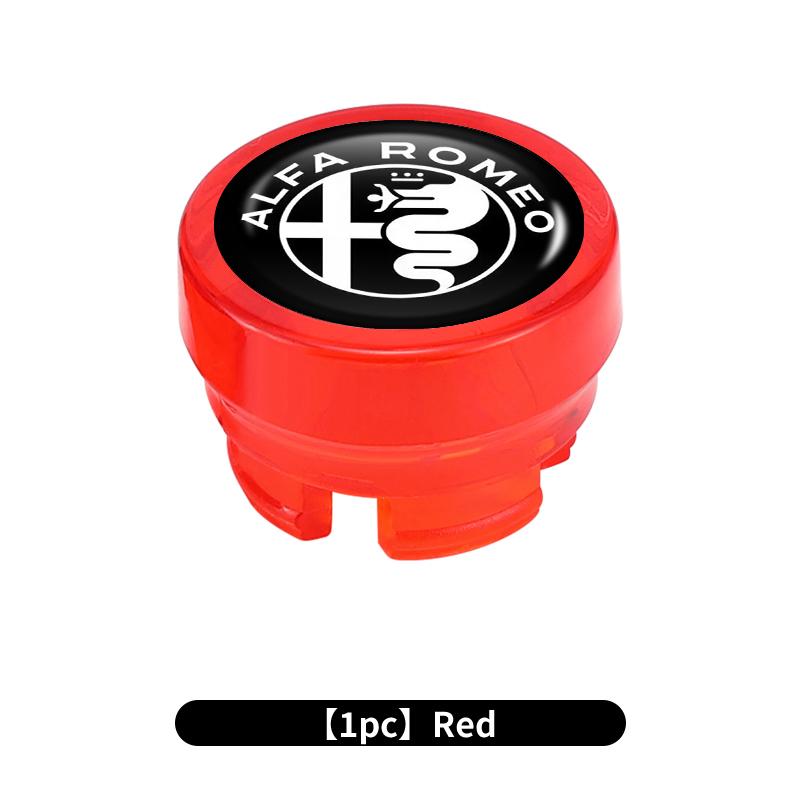 Car Cigarette Lighter Cover Button Protector Dust Cap Auto Accessories For Alfa Romeo Giulia 147 Mito 156 159 166 GT Stelvio