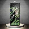 Cute Anime Waifu Art Design Phone Case For Samsung Galaxy Z Flip 7 6 5 4 3 5G Shockproof Cover Z Flip7 Flip6 ZFlip5 Flip3 Flip4