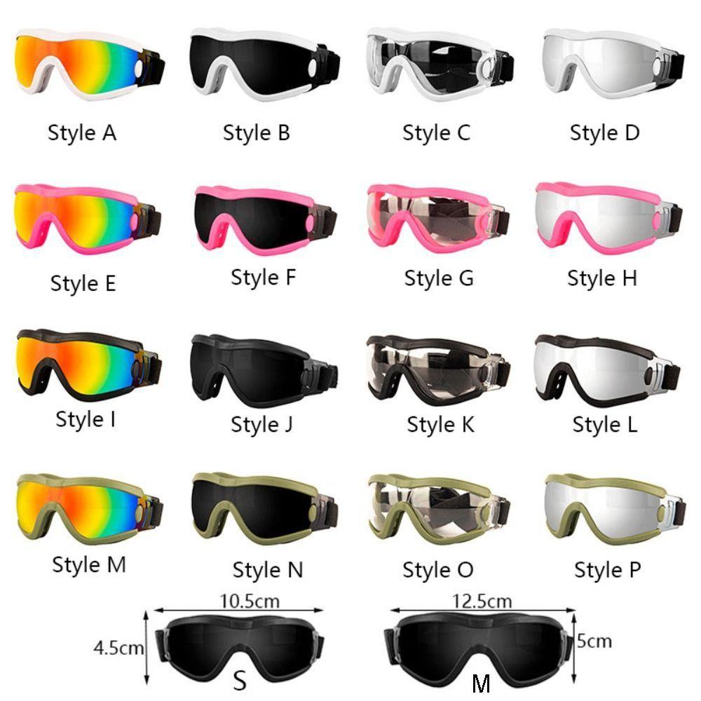 Windproof Dog Goggles UV Resistant Pet Glasses Dog Accessories Dog Sunglasses  Outdoor