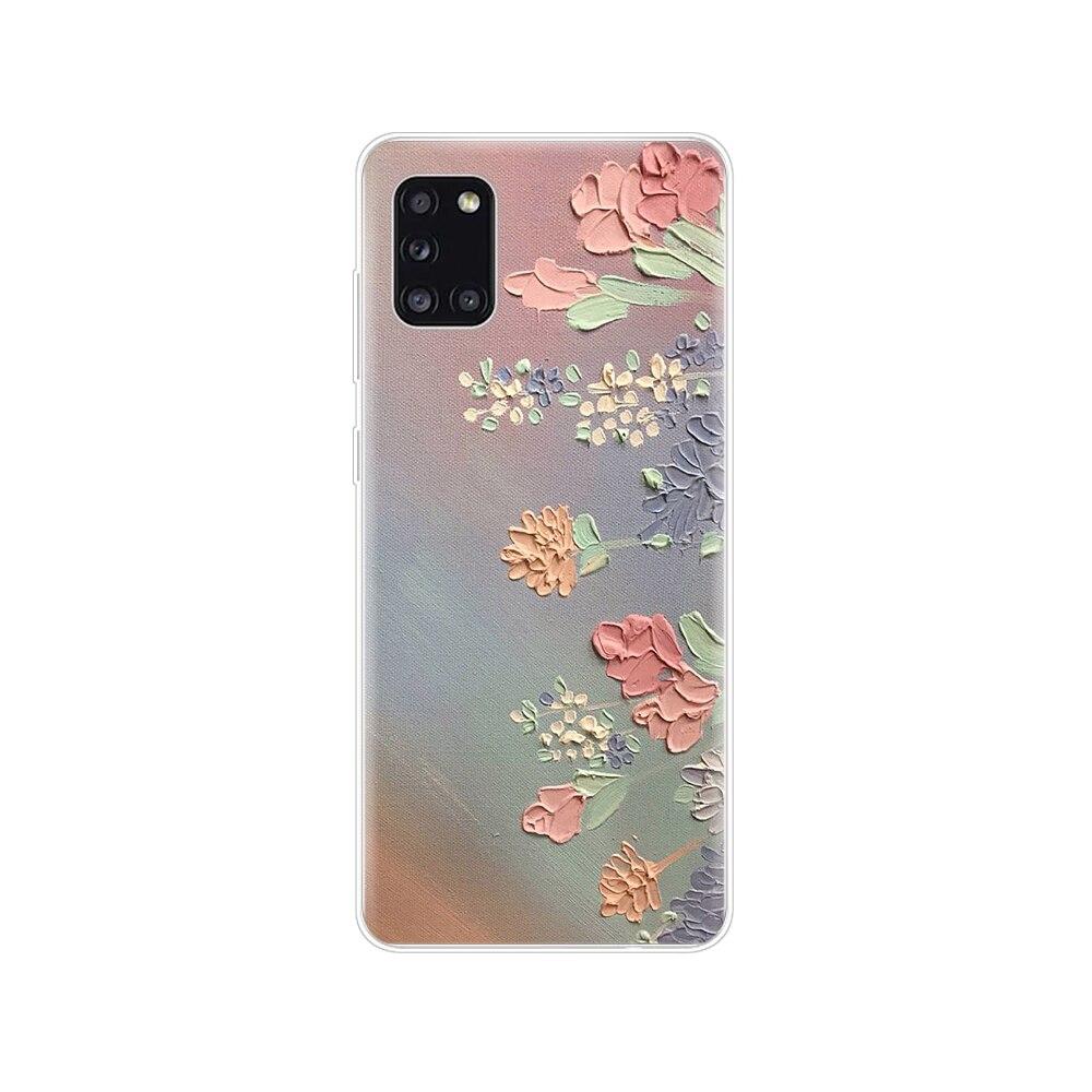 Fall Für Samsung Galaxy A31 Fall Für Samsung A31 EINE 31 SM-A315F 6.4"; Telefon Abdeckung Silikon Weiche TPU Coque Stoßstange Volle Schutzhülle