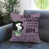POPULAR M-MMafalda Cushion Cover Comfortable Reversible Pillow Cover Ideal for Car Sofa Bedroom & Beyond