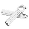 1 Pair 7075 Aluminum Alloy Bicycle Handlebar Grip Bike Bar End Handlebar Ends for Road Mountain Bikessilver