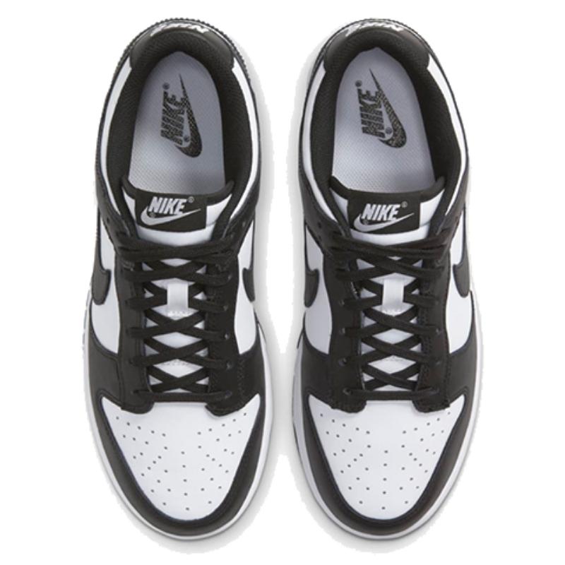 Nike Dunk Low Retro White Black Panda Women's Skate Shoes Sneakers DD1503-101