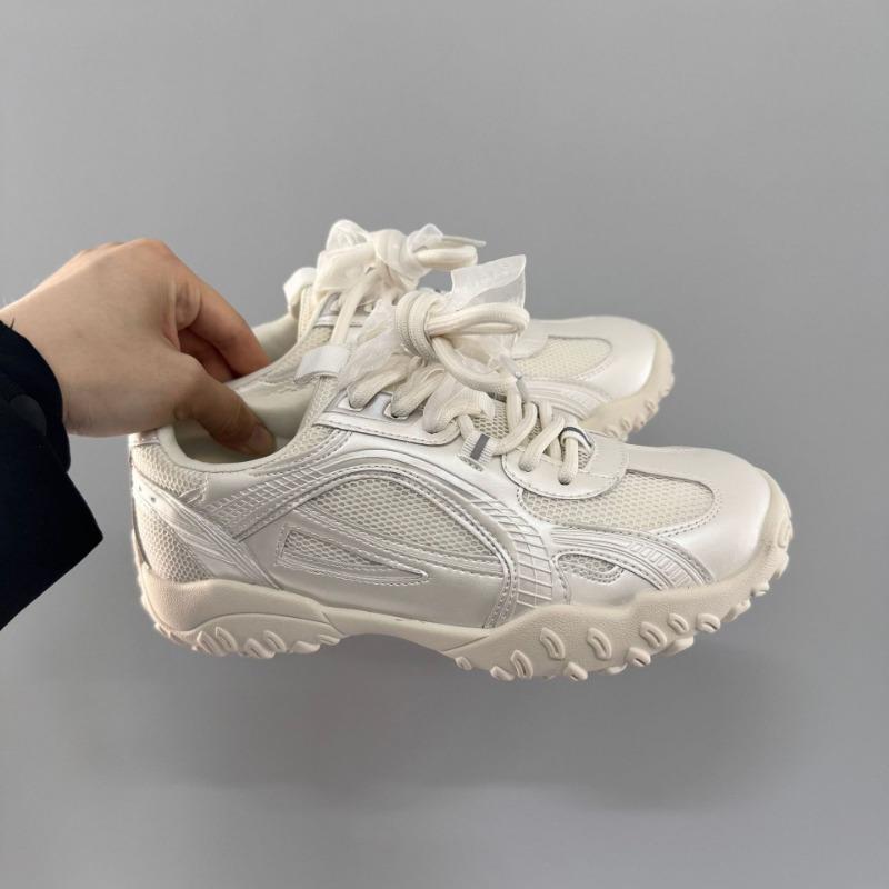 Han Suxi Silver Breathable Dad Shoes Spring New Platform Leisure Sports