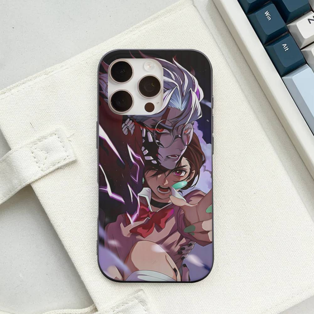 

Hot Blooded Fantasy D-DandadanS Anime Phone Case For IPhone 17 16 15 14 13 12 11 Corrugated Frosted Soft Cover Anti-Slip iPhone 14 plus