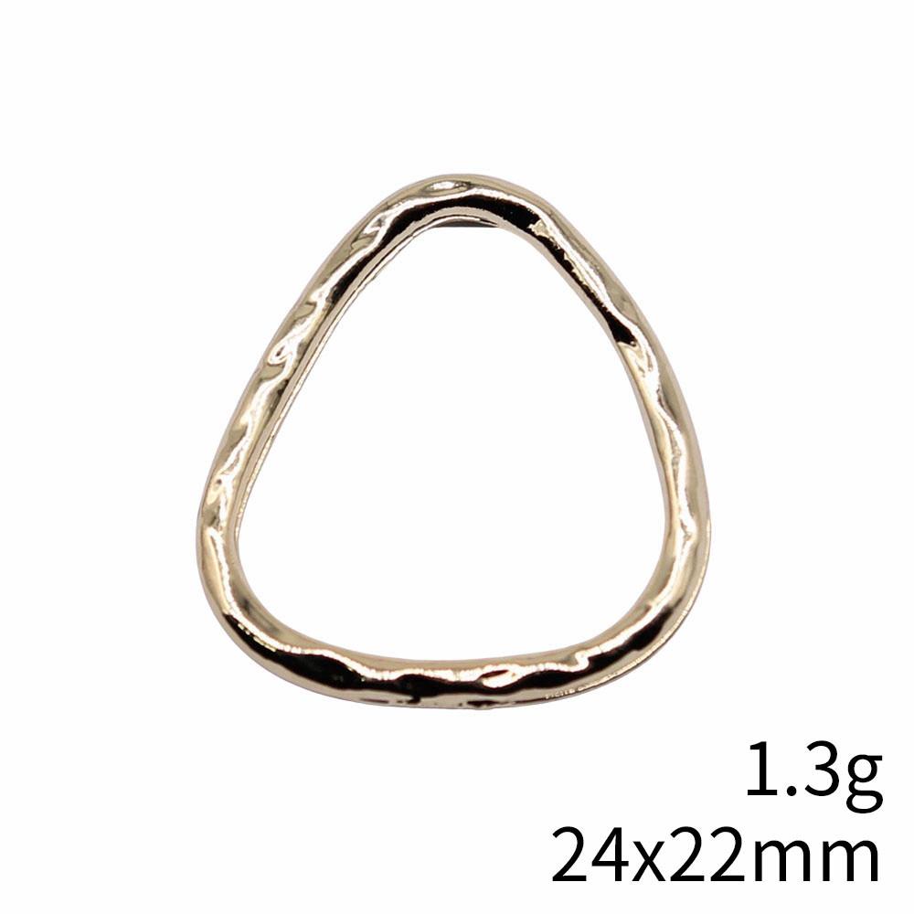 Wedding Anniversary Charms For Italian Bracelet Geometric Hollow Charms Pendant Women's Clothing Pendant Accessories