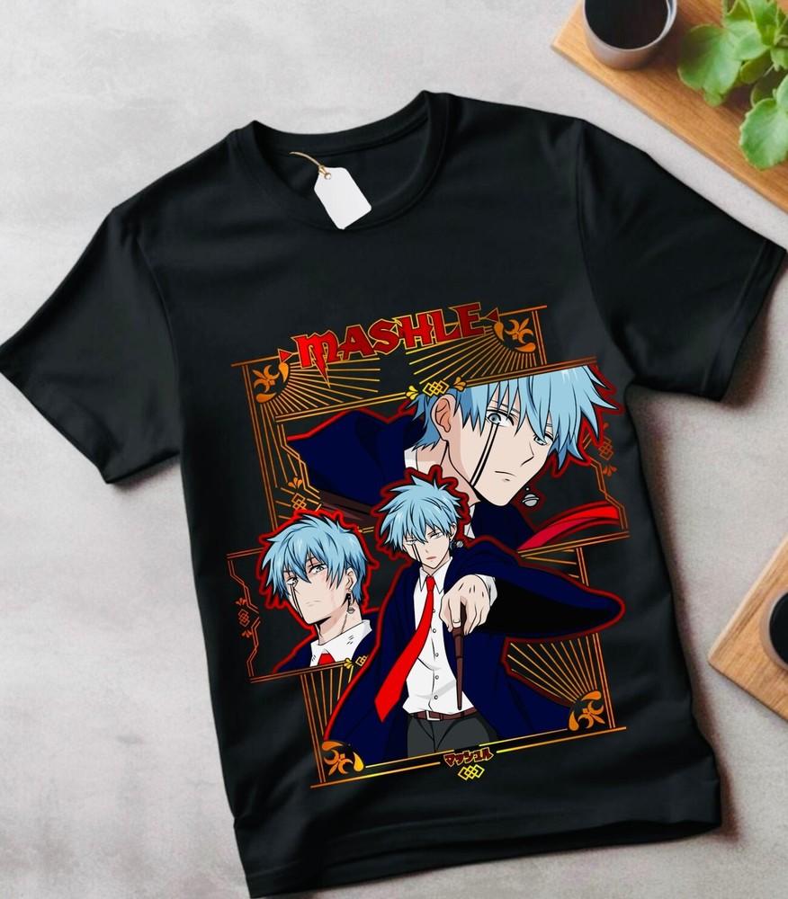 

Mashle T-Shirt Magic and Muscles Mash Cream Puff Anime Gifts Shirt All Size 4XL
