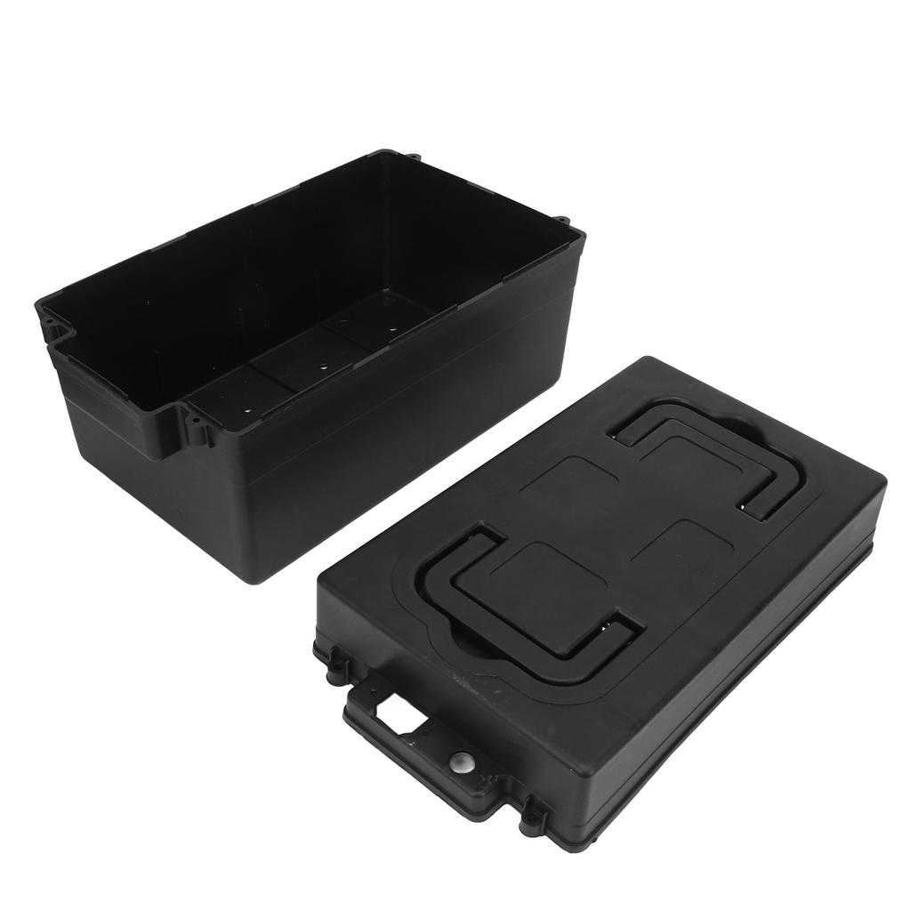 Electric Motorcycle Battery Box Portable Plastic Handheld Scooter Battery Storage Case