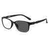 NEW Pochromic Reading Glasses Fashion Retro Square Frame Finished Presbyopia Eyeglasses Unisex Anti-UV Sunglasses Diopter