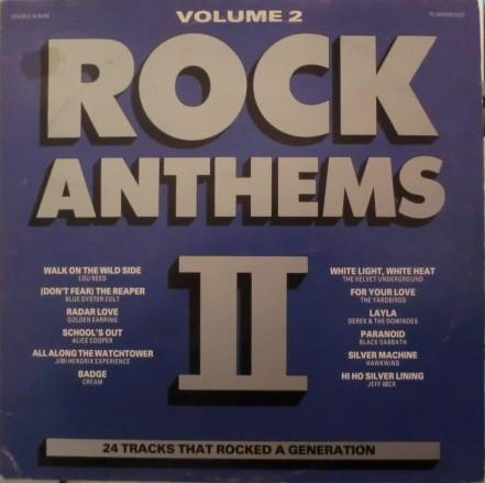 LP Record VARIOUS Rock Anthems II NE1319 KTel 1986 UK Rock Used