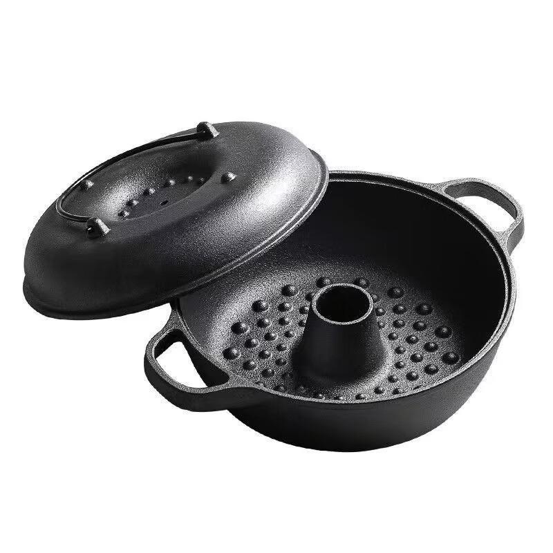 SMVP Cast Iron Sweet Potato Roasting Pot Set