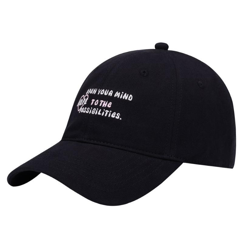 

Letter embroidered baseball cap women s spring and summer high sense versatile widened deep top cap outdoor sun hat Adjustable (size 54-60)