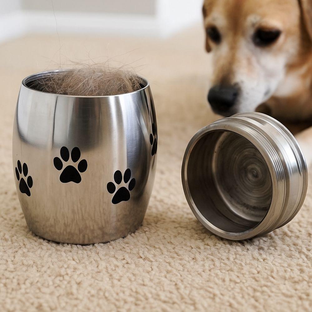 Dustproof Ash Memorial Container Stainless Steel Keepsake Burial Jar  Sympathy Gift