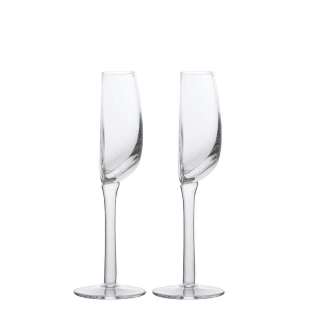 2pcs Half Transparent Long Stem Wine Glass Cup Red Wine Bottle Novelty Wine Glass Cut In Half Halved Shape Wine Glass Holder