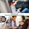 Silicone Holding Net Car Headrest Tablet Holder Black Tablet Mount for Car Back Seat  Kids