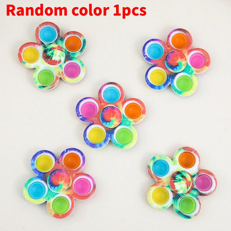 Spinner With Stressrelief Silicone Bubbles For Kids And Office Use Desk