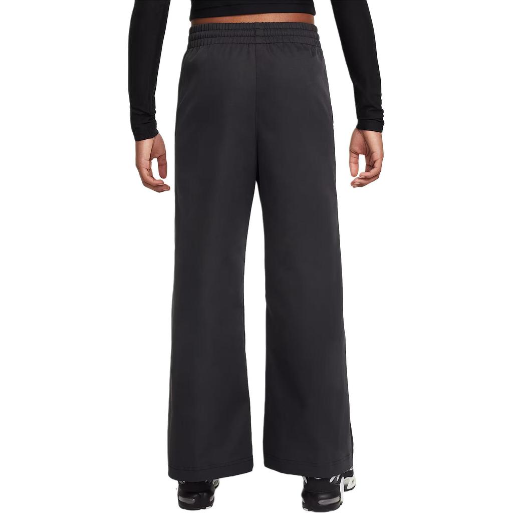Nike Sportswear SS25 Swoosh Series Waterproof Wide-Leg Lace-Up Fashion Solid Color Kids Sports Pants Kids bottoms HQ9401-010