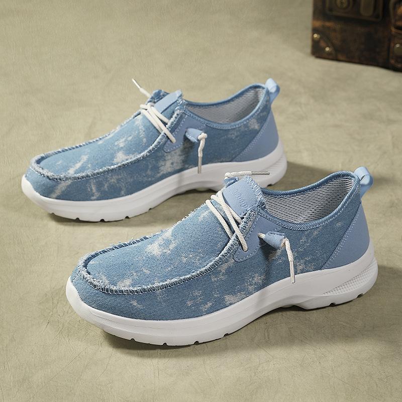 Spring and summer large size light and breathable outdoor couple casual shoes walking shoes