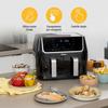Friteuse à air - Tristar - FR-6970 - 1800 W - Minuteur - Revêtement anti-adhésif