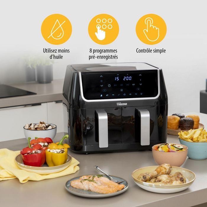 Friteuse à air - Tristar - FR-6970 - 1800 W - Minuteur - Revêtement anti-adhésif