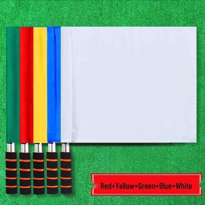 WEZHO Referee Signal Flags - 5-Color Set (2 Packs)