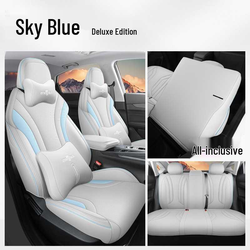 Custom Cartoon Perforated Leather Seat Covers for Geely Binyue L - Compatible with All Models