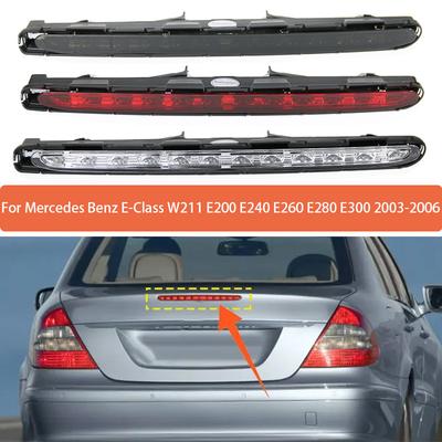 Für Mercedes Benz E-Klasse W211 E200 E240 E260 E280 E300 2003-2006 Hoch montierter Bremslicht-Bausatz Hinterer Dach-3. Bremslicht