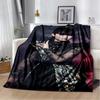 Babymetal combination warm printed blanket, office lounge sofa blanket, flannel household blanket multifunctional blanket