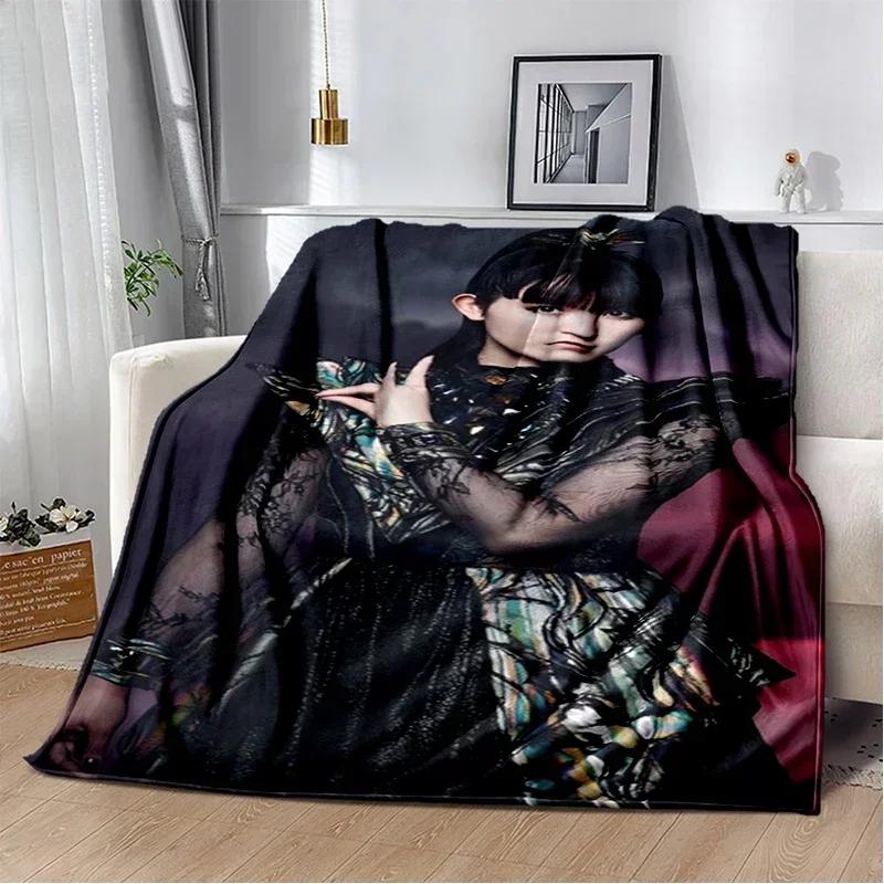 Babymetal combination warm printed blanket, office lounge sofa blanket, flannel household blanket multifunctional blanket