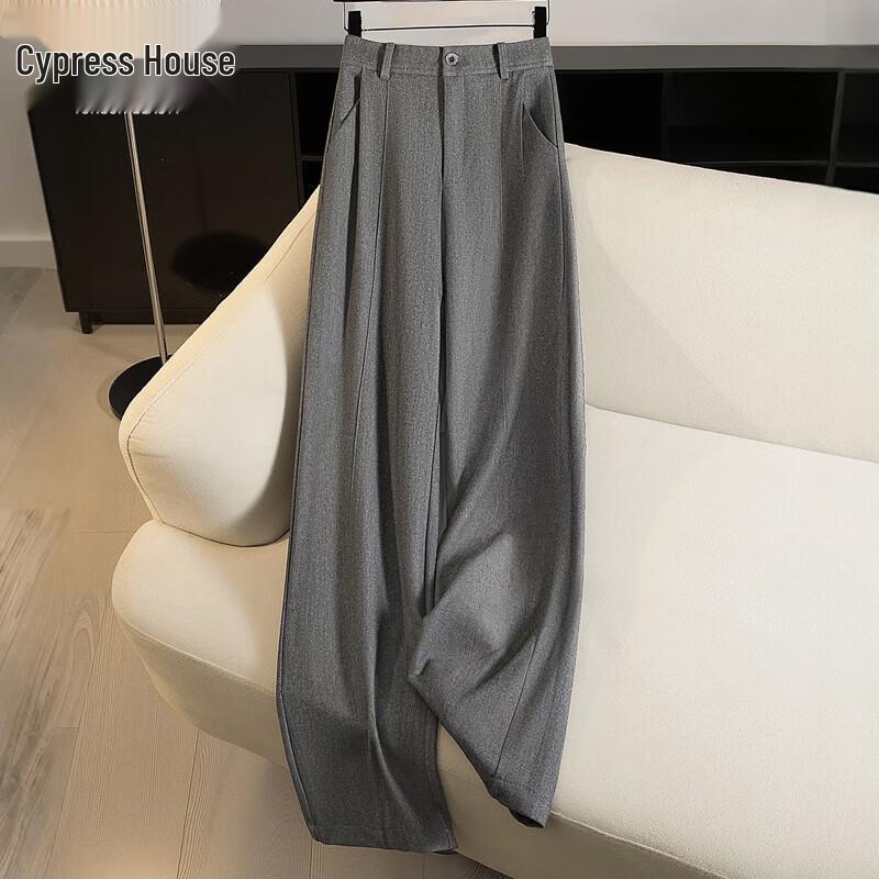 

Women s High-Waisted Wool Blend Wide-Leg Pants XL