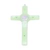 Christ Jesus for Cross Luminous Glow In the Dark Pendant Crucifix Ornaments Necklace Making