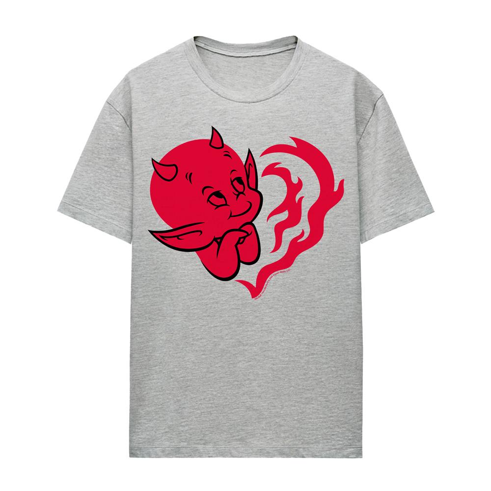 Hot Stuff Unisex Adult Heart T-Shirt