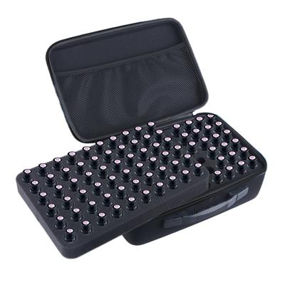 Essential Oil Travel Case For 120 Bottles 5-10ML Roller Storage Organizer Bag EVA Carrying Case Home And Travel Use