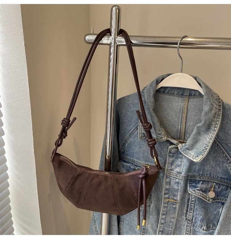 Retro neue Tasche Umhängetasche Schultertasche Student große Kapazität einfache Freizeittasche schöne Knödeltasche