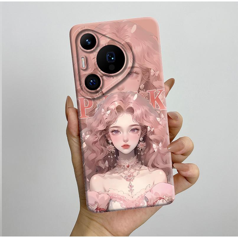 For Huawei Pura 70 Pro Case Pretty Butterfly Flower Soft Silicone Phone Case For Huawei Pura 70 Pura70 Pro 70Pro Plus Back Cover