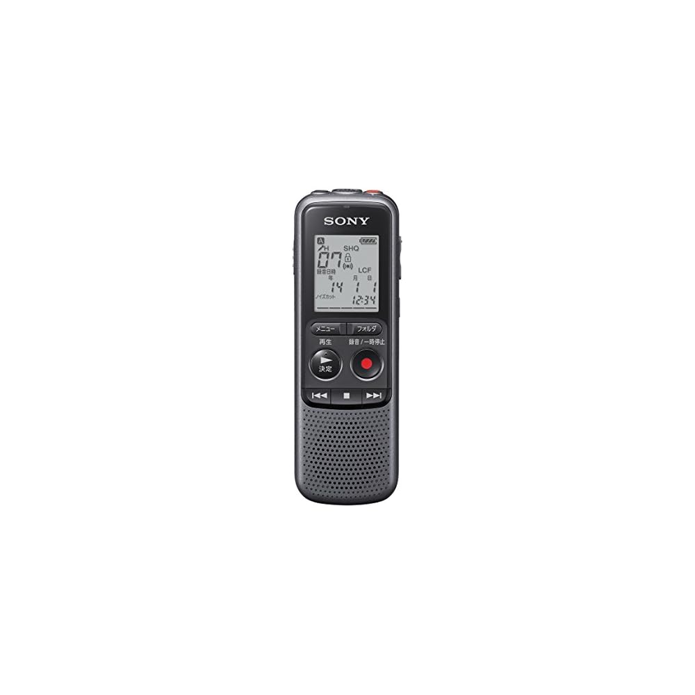 Sony IC Recorder 4GB, AAA Battery Compatible, ICD-PX240, USB 2.0