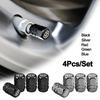4PCS Car Tire Valve Caps Emblem Metal Cap Case Dust Covers Accessories For Geely Coolray Geometry GX3 X7 Okavango Atlas MK Boyue