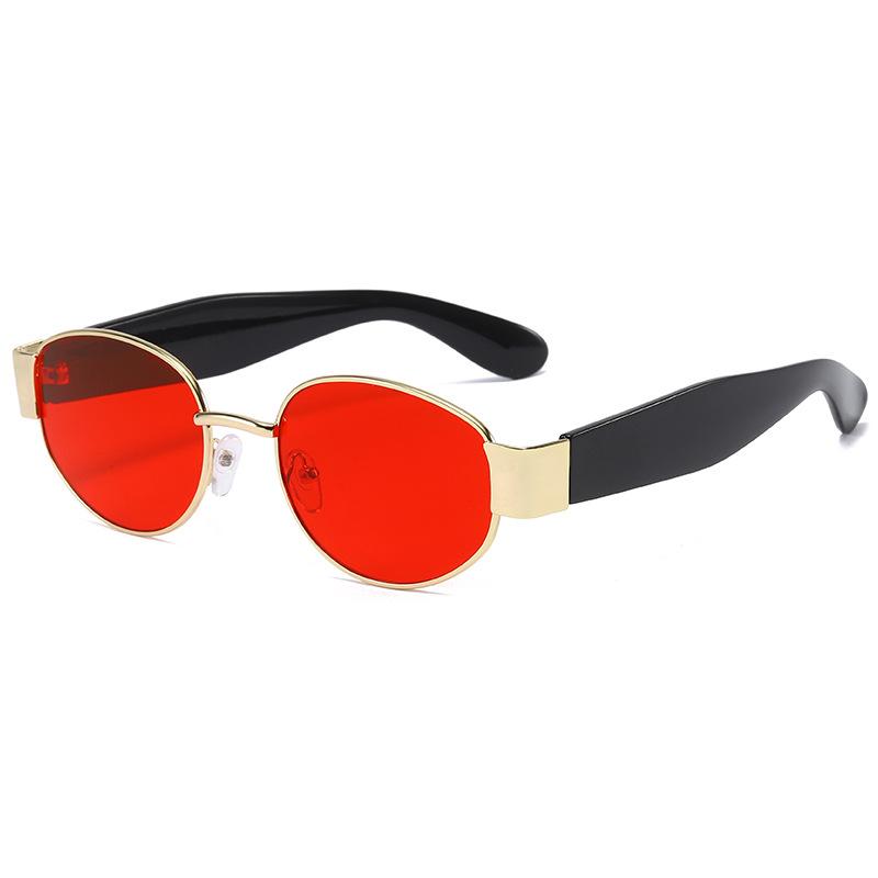 JYL TS Sunglasses Small Oval Style For Street Shooting 9103 A-982 бездна