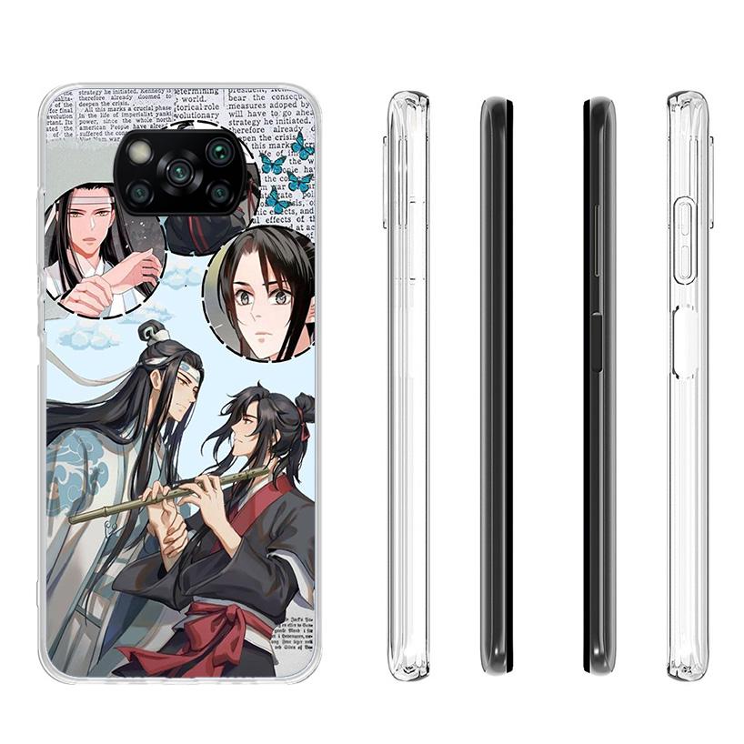 Anime Mo Dao Zu Shi Cover Phone Case For Xiaomi Poco F7 Ultra X7 X6 X5 Pro M7 Redmi 15C 15 13C 13 12C 12 10C 10 9A 9C 9T 9 Shell
