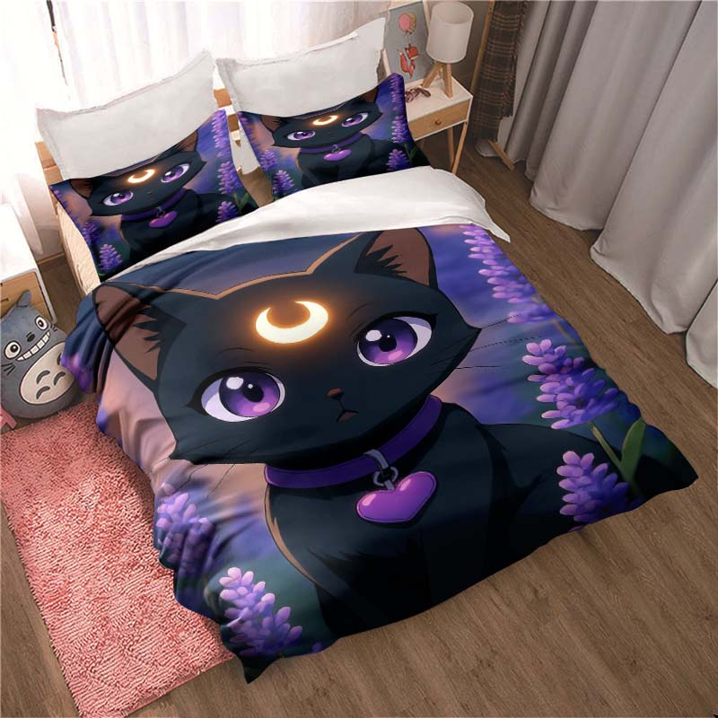 3-teiliges Sailor Moon Anime Cartoon Deluxe Bettwäsche-Set, Inklusive Großer und King-Size Größen, Perfekt Als Feiertagsgeschenk.22