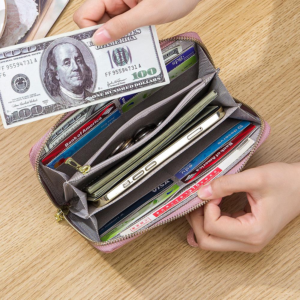 Женский кожаный кошелек — фото 9